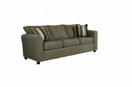 Serta Upholstery - Full Sofa Sleeper - Flyer Green