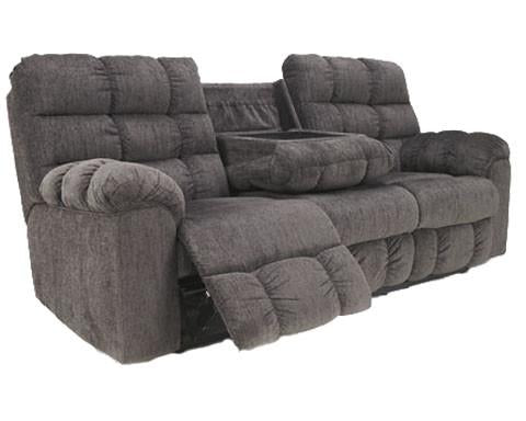 Acieona Reclining Sofa with Drop Down Table