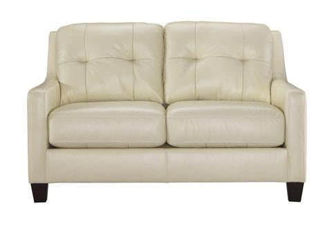 O' Kean Leather Loveseat in 4 Colors