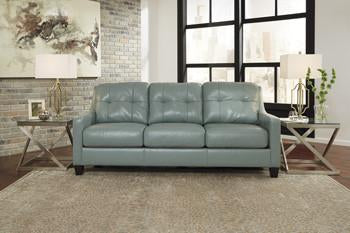 O' Kean Leather Sofa in 4 Colors
