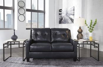 O' Kean Leather Loveseat in 4 Colors