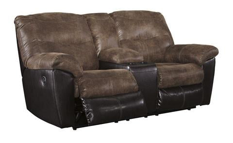 Follett Reclining Loveseat w/ Console