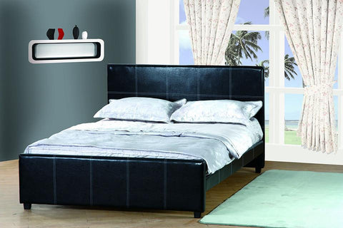 Milton Black Platform Bed