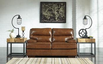 Palner Leather Loveseat