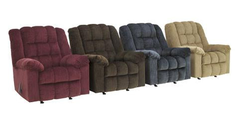 Ludden Rocker Recliner in 4 Colors (Power optional)