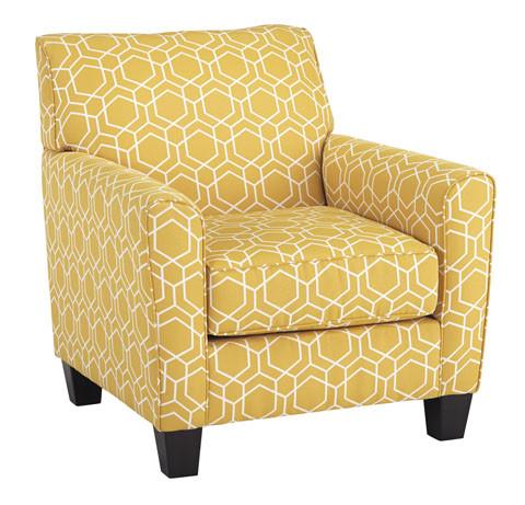 Ayanna Nuvella Accent Chair in 3 Fabrics