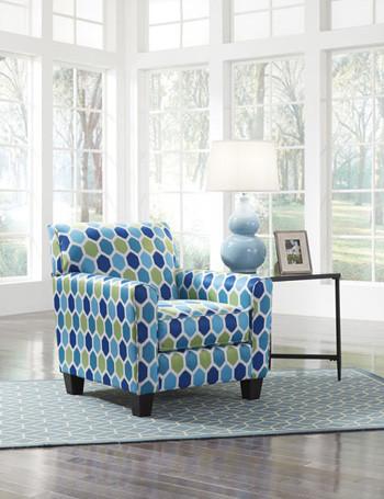 Ayanna Nuvella Accent Chair in 3 Fabrics