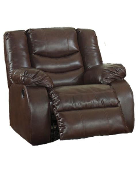 Linebacker Leather Rocker Recliner - in 2 Colors