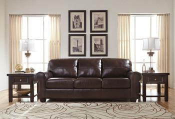 Canterelli Leather Sofa in 2 Colors