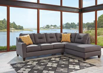 Kirwin Nuvella Sofa Chaise in 3 Colors