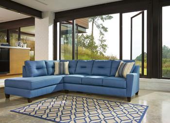 Kirwin Nuvella Sofa Chaise in 3 Colors