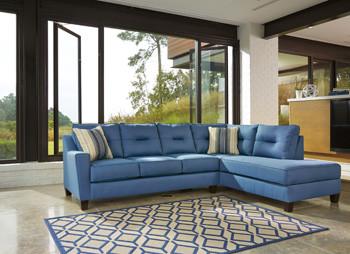 Kirwin Nuvella Sofa Chaise in 3 Colors