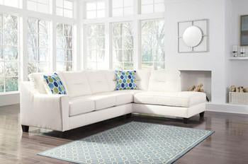 Kirwin Nuvella Sofa Chaise in 3 Colors