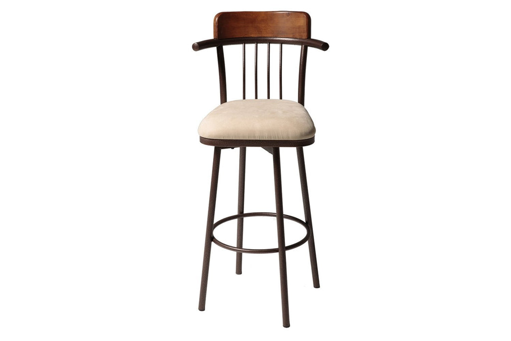 Augusta 26" & 30" Metal Stool with Swivel-seat