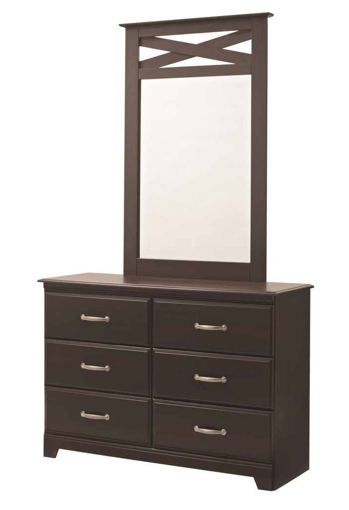 Berlin 6 Drawer Dresser - Vermont Maple