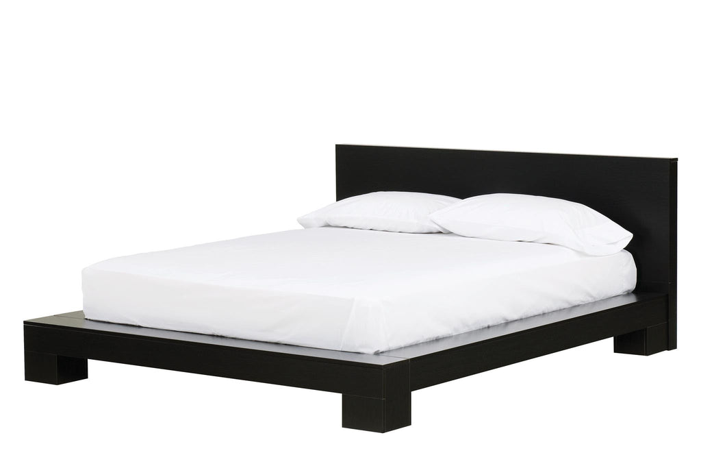 Brooklyn Platform Bed Assembly - Cinder Oak