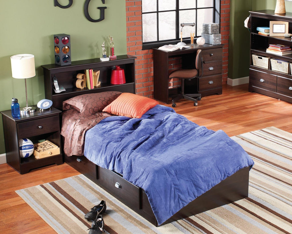 Bayfield Mates Bed - Espresso Maple