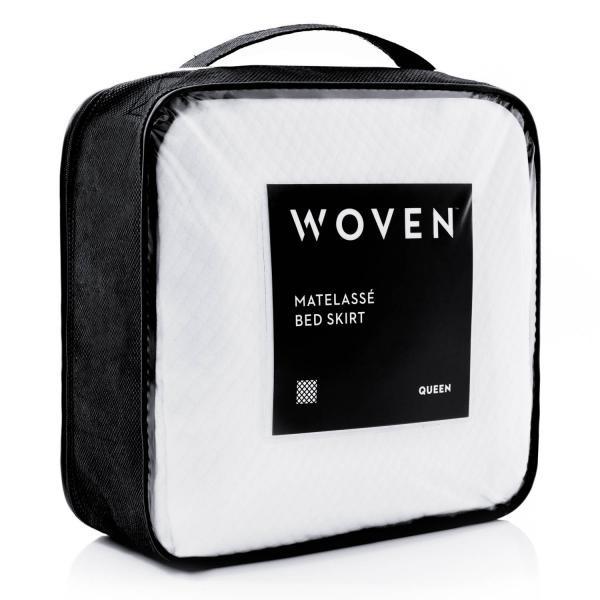 MATELASSÉ BED SKIRT
