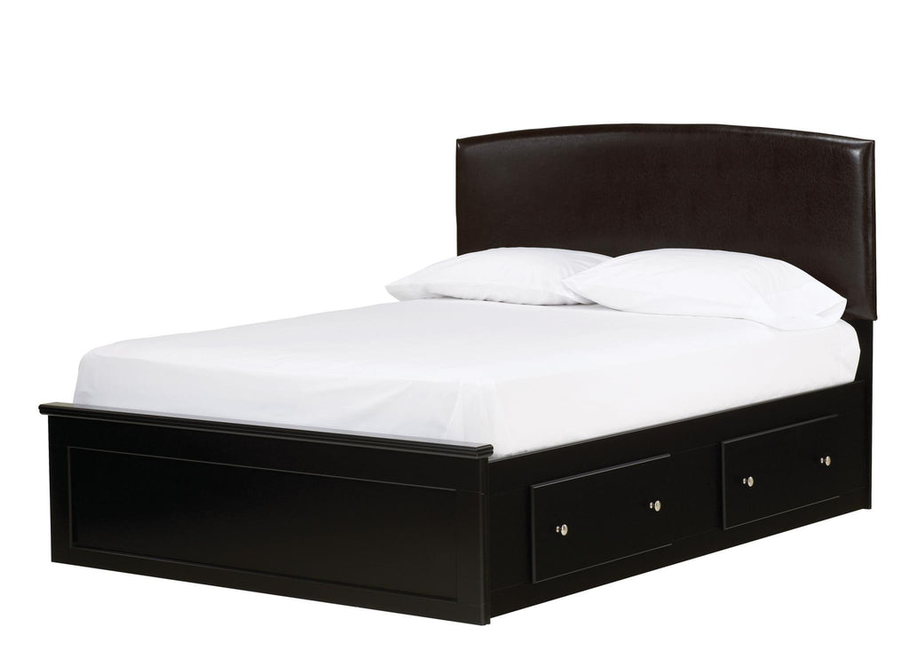 Columbia 4 Drawer Fabric Captains Bed Assembly