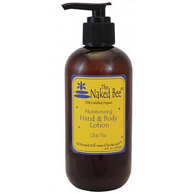 Naked Bee - Lotion Pump Bottle 8 oz (8 Fragrances)