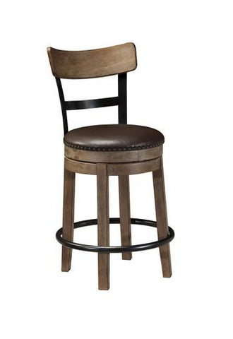 Pinnadel Swivel Bar Stool.  D542-124