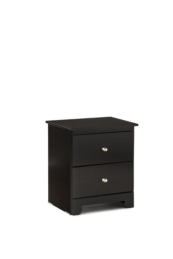 Delevan 2 Drawer Nightstand - Gloss Black