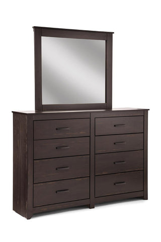 Depere 8 Drawer Dresser & Mirror - Deer Paint