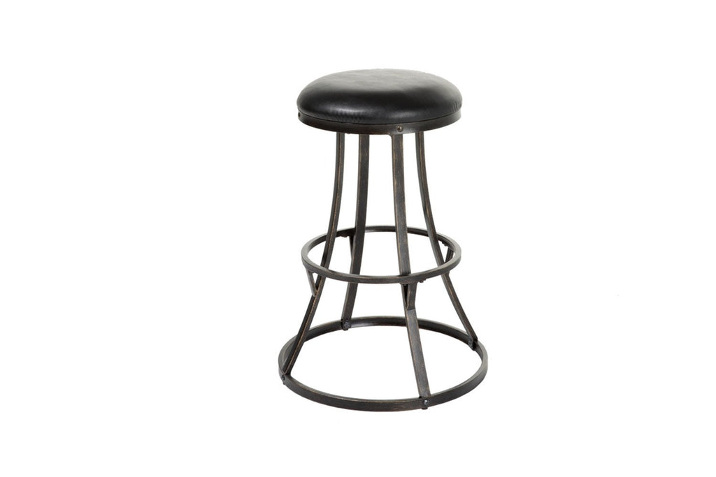Dover 30" Metal Stool with Swivel-seat