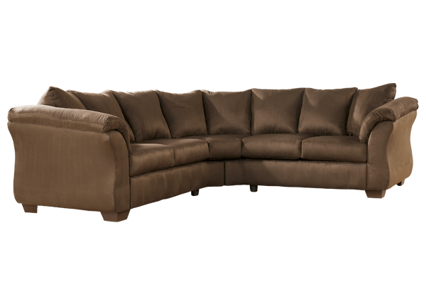 Darcy Sectional in 7 Colors - 2 Piece