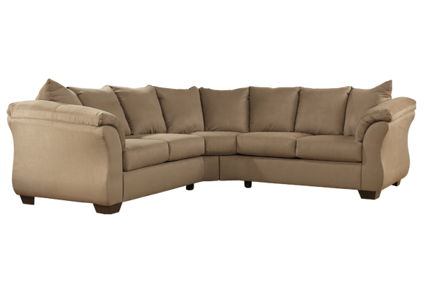 Darcy Sectional in 7 Colors - 2 Piece
