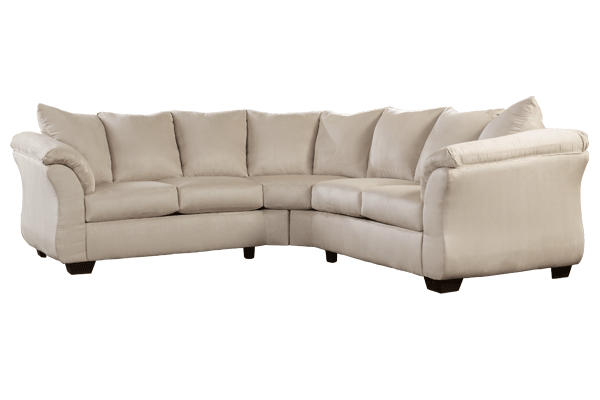 Darcy Sectional in 7 Colors - 2 Piece