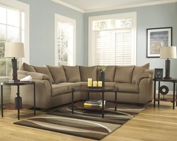 Darcy Sectional in 7 Colors - 2 Piece