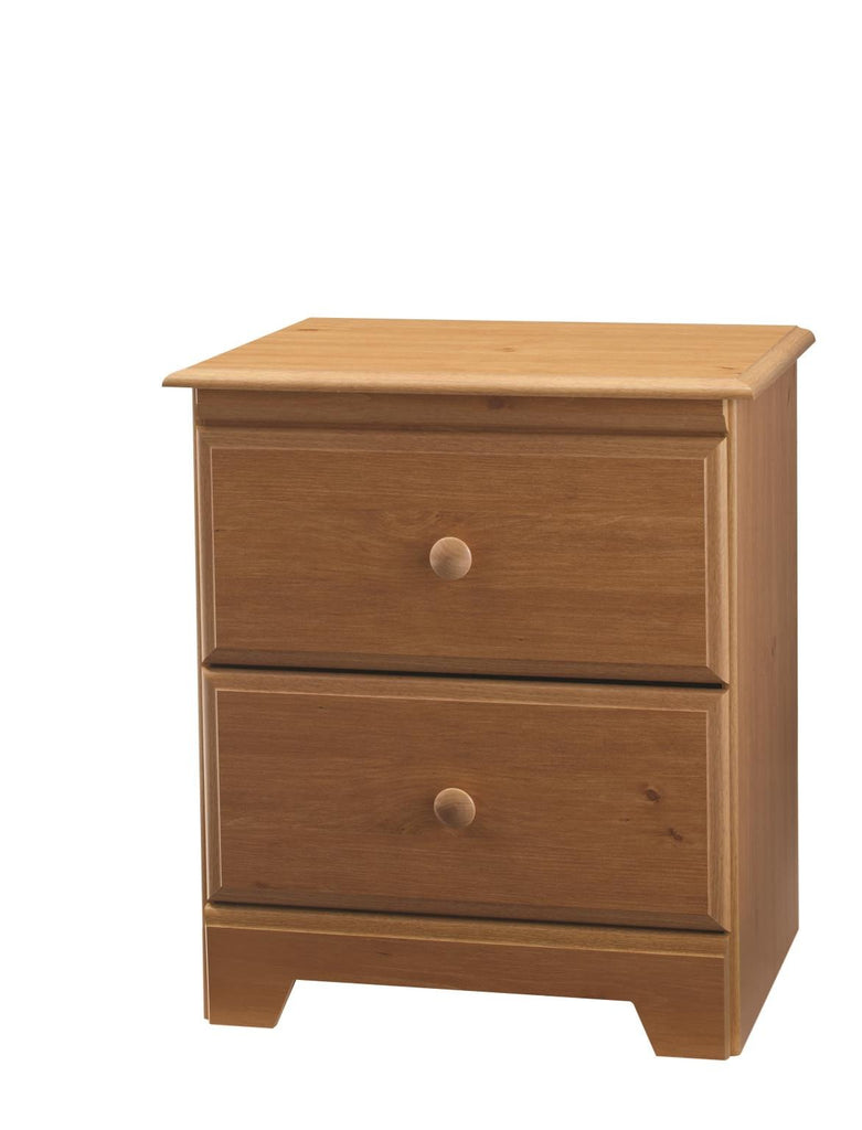 Eagle River 2 Drawer Nightstand - Desert Pine