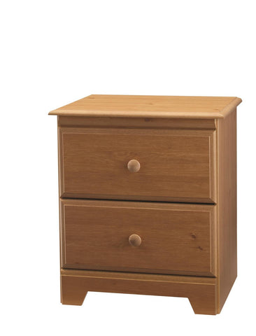 Eagle River 2 Drawer Nightstand - Desert Pine