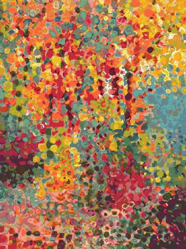 Persian Weavers Droplet Rug