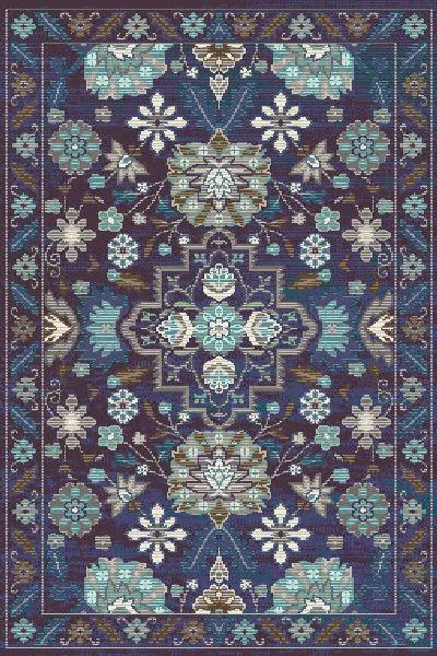 Persian Weavers Flowering Rug in 4 Colors