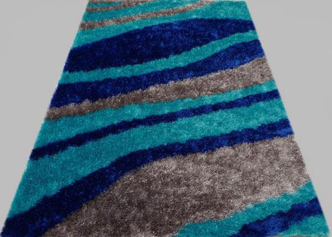 Persian Weavers Banding Shag Rug in 7 Colors