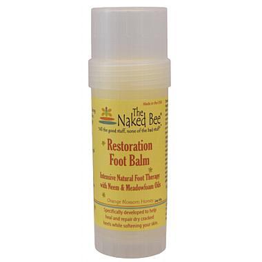 Naked Bee - Foot Balm Twist up Tube 2 oz.