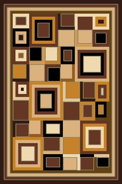 Persian Weavers Contemporary Squares Rug in 9 Colors