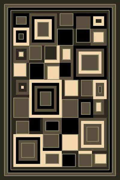 Persian Weavers Contemporary Squares Rug in 9 Colors