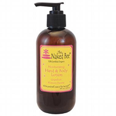 Naked Bee - Lotion Pump Bottle 8 oz (8 Fragrances)