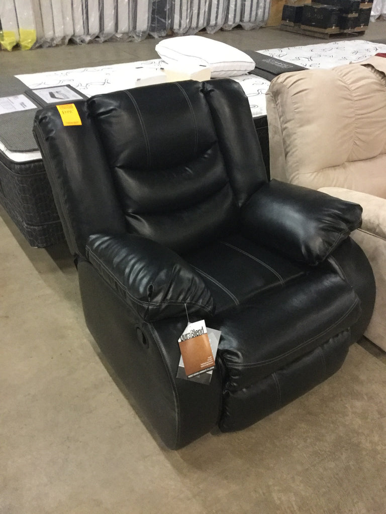 Linebacker Leather Rocker Recliner - in 2 Colors