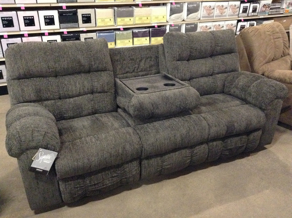 Acieona Reclining Sofa with Drop Down Table