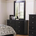 6 Drawer Dresser & Mirror - in 5 Finishes