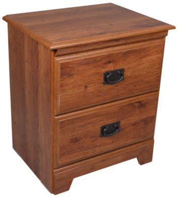 Ashland 2 Drawer Nightstand - Abbey Oak
