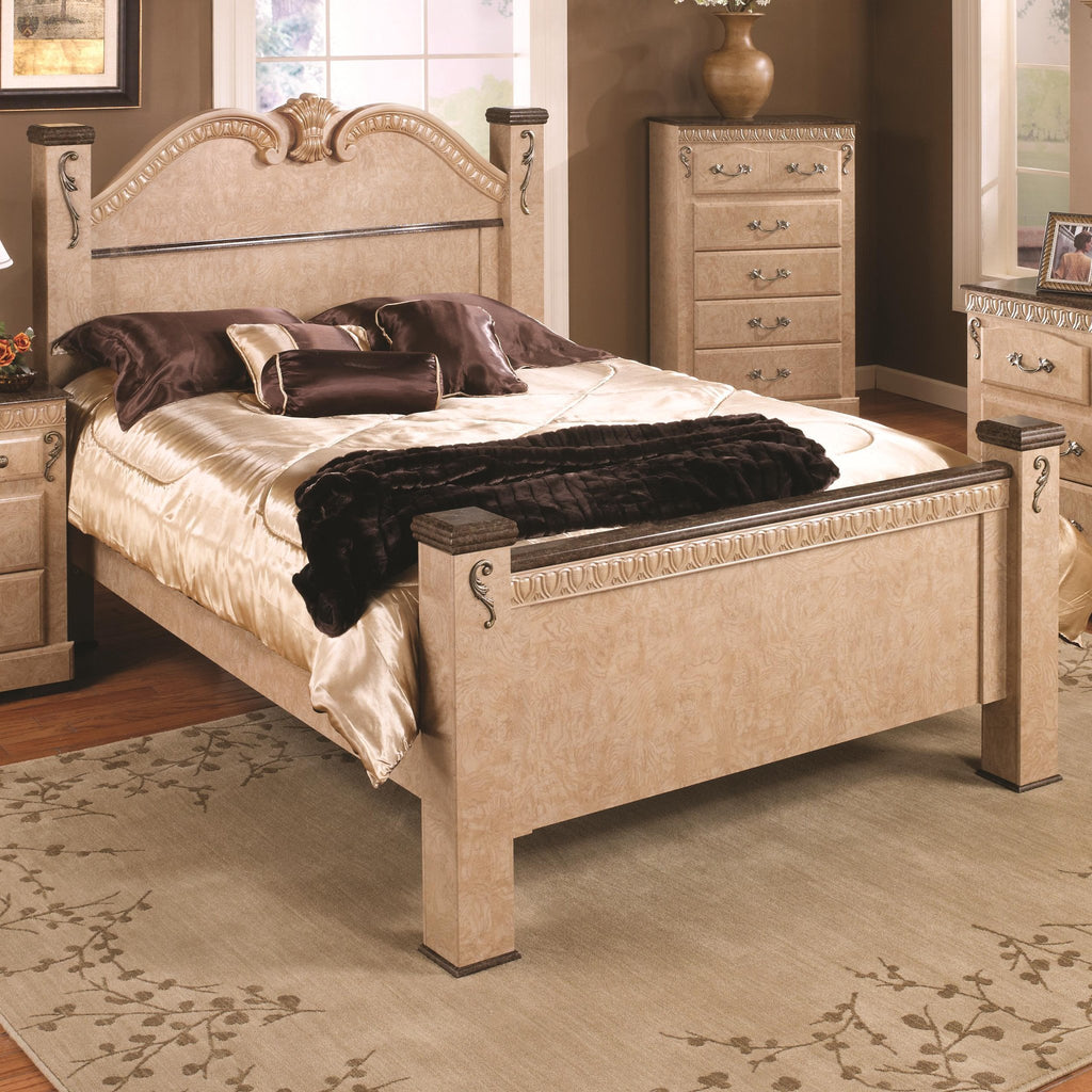 KENOSHA HEADBOARD or COMPLETE BED - STONE