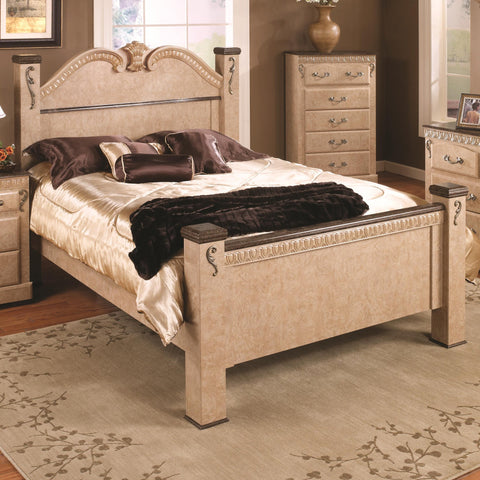 KENOSHA HEADBOARD or COMPLETE BED - STONE