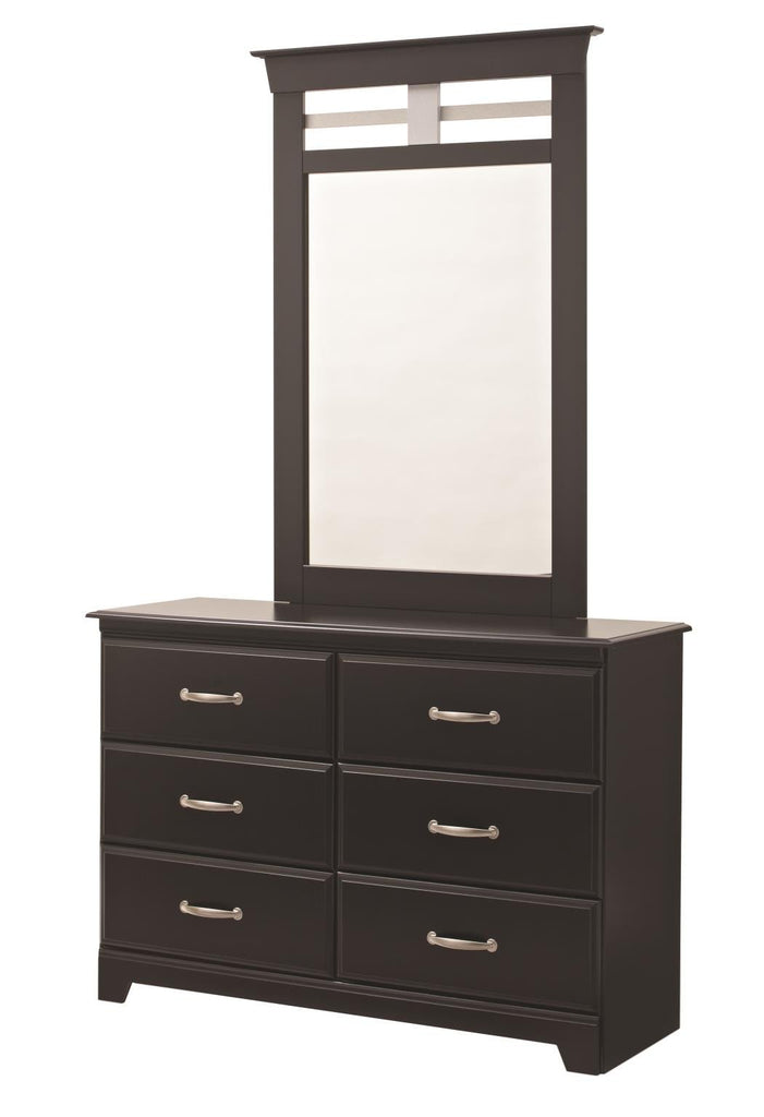 Trenton 6 Drawer Dresser & Mirror