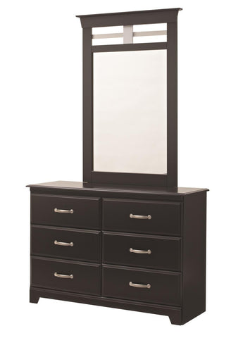 Trenton 6 Drawer Dresser & Mirror