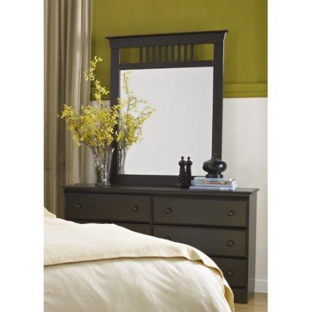 Washburn 6 Drawer Dresser & Mirror - Deer Paint